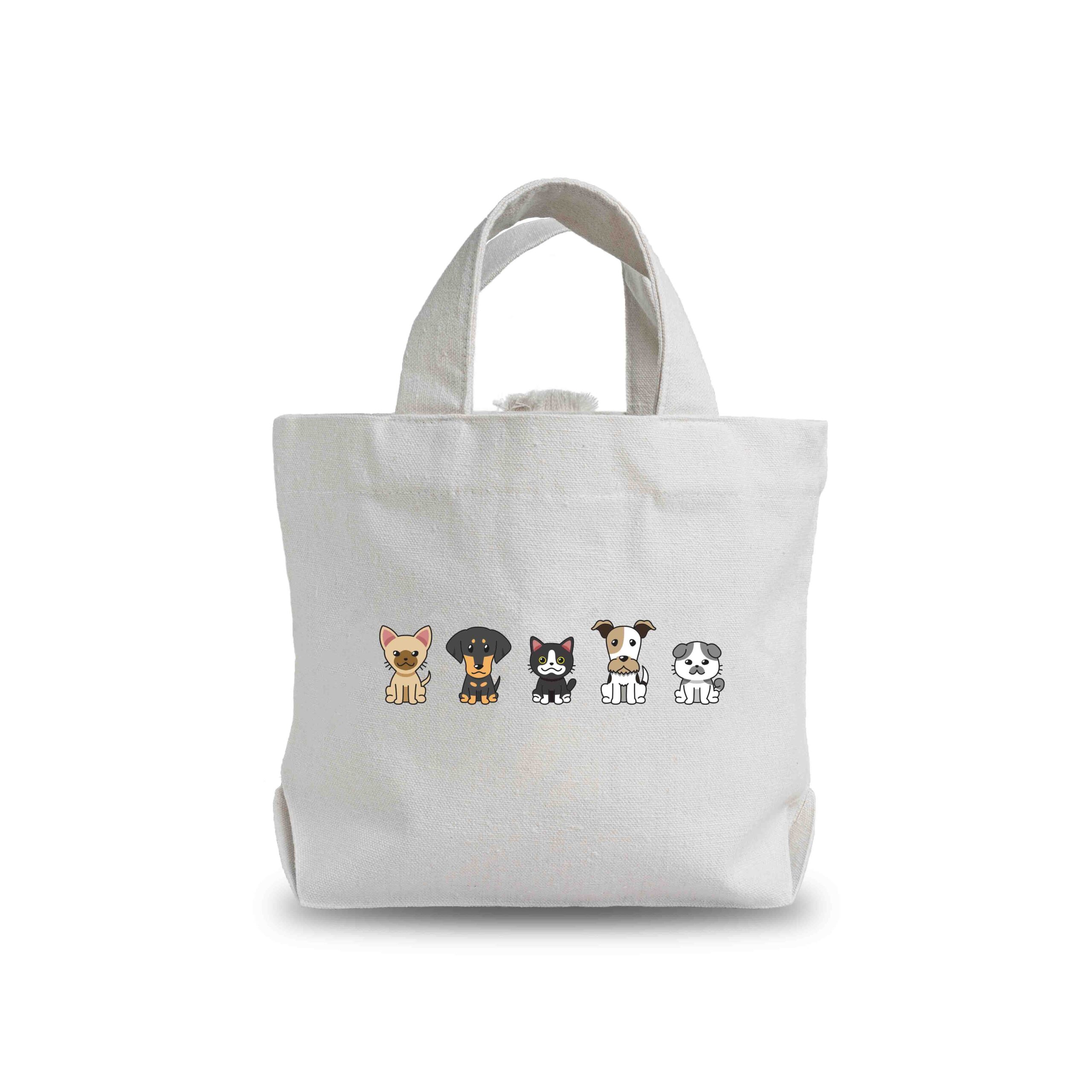 Paw tote - 5 perros -2